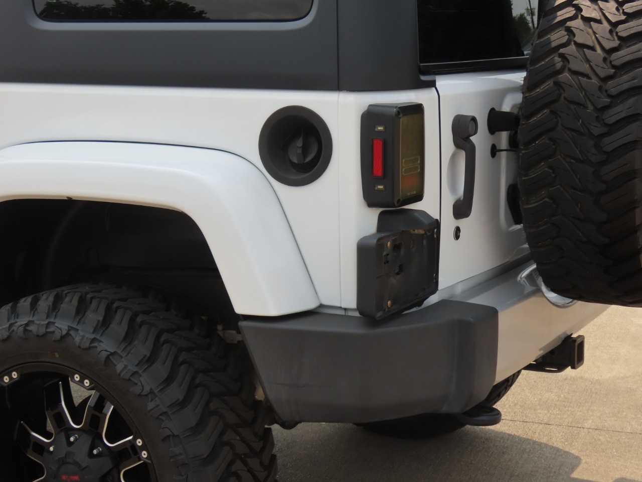 2014 Jeep Wrangler Unlimited Sahara Bright White Clearcoat at Planet Ford