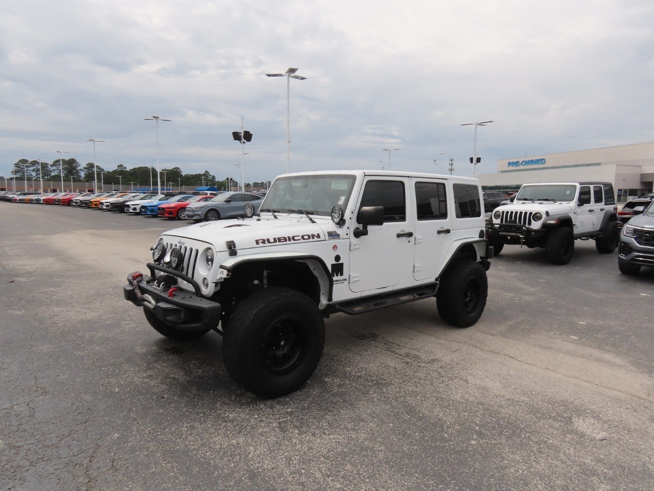used 2016 Jeep Wrangler Unlimited car, priced at $19,999