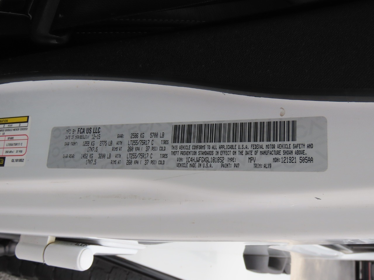 used 2016 Jeep Wrangler Unlimited car, priced at $19,999