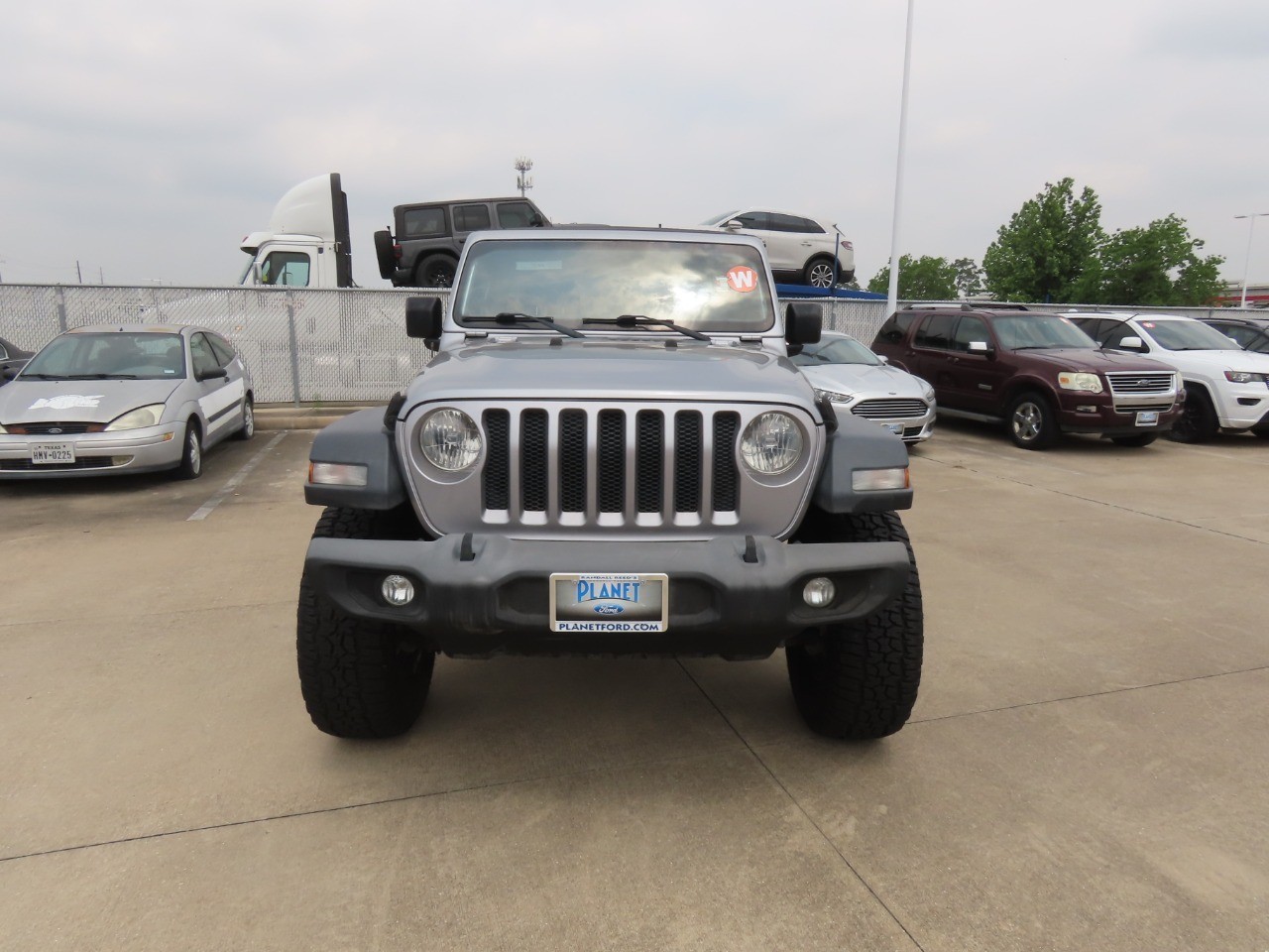 used 2018 Jeep Wrangler Unlimited car, priced at $21,999