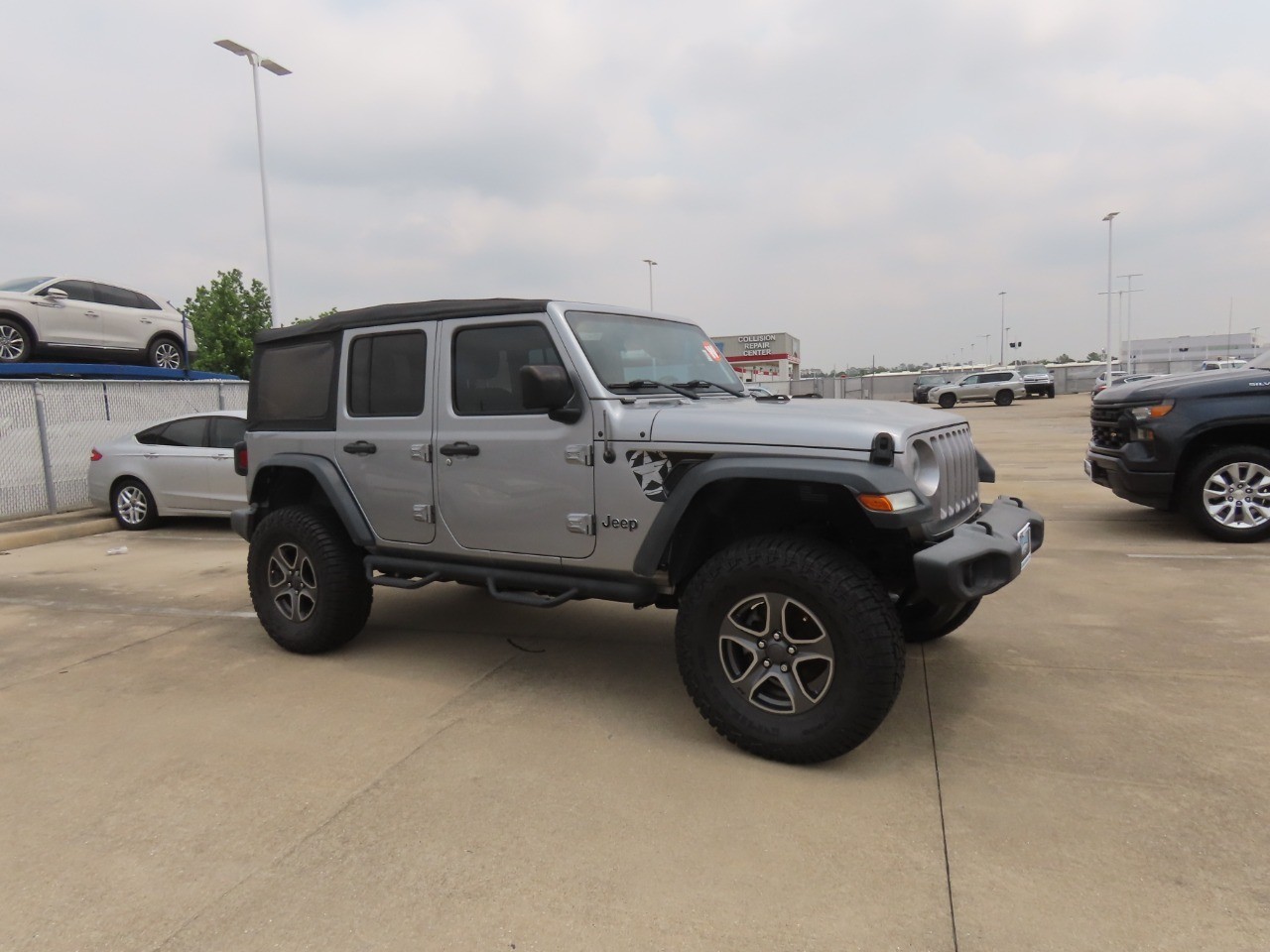 used 2018 Jeep Wrangler Unlimited car, priced at $21,999