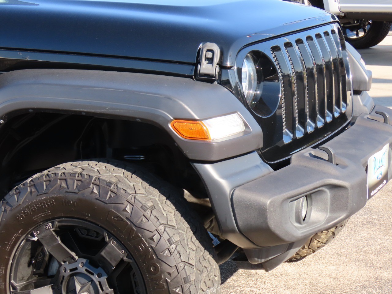 2019 Jeep Wrangler Unlimited Sport S Black Clearcoat at Planet Ford