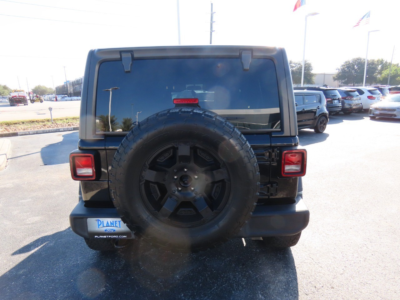2019 Jeep Wrangler Unlimited Sport S Black Clearcoat at Planet Ford