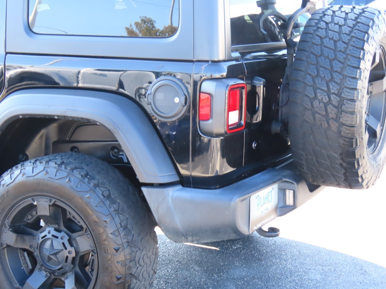 2019 Jeep Wrangler Unlimited Sport S Black Clearcoat at Planet Ford