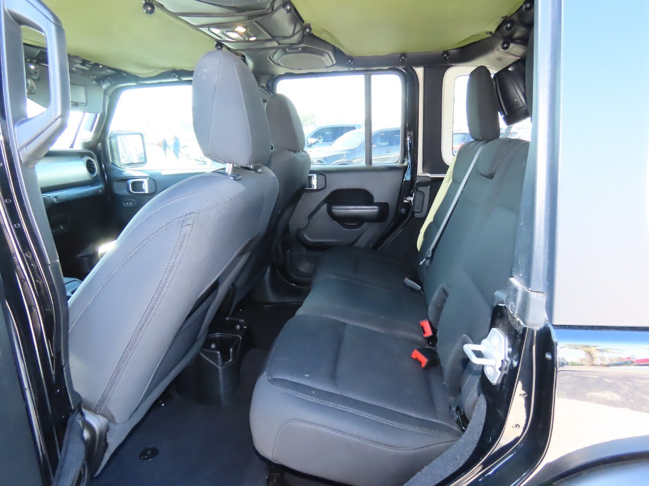 2019 Jeep Wrangler Unlimited Sport S Black Clearcoat at Planet Ford