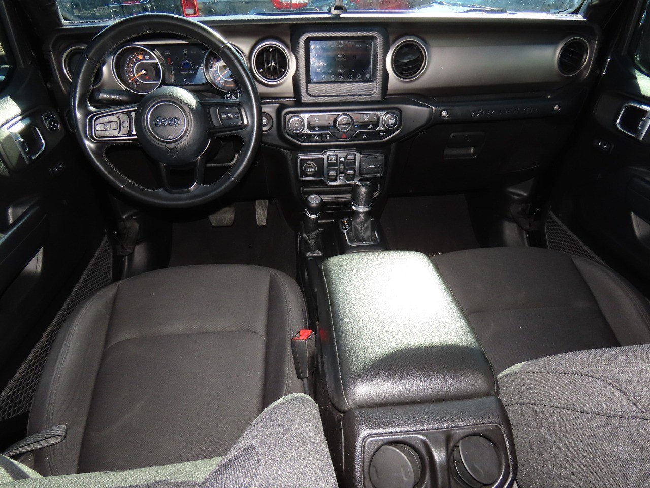 2019 Jeep Wrangler Unlimited Sport S Black Clearcoat at Planet Ford