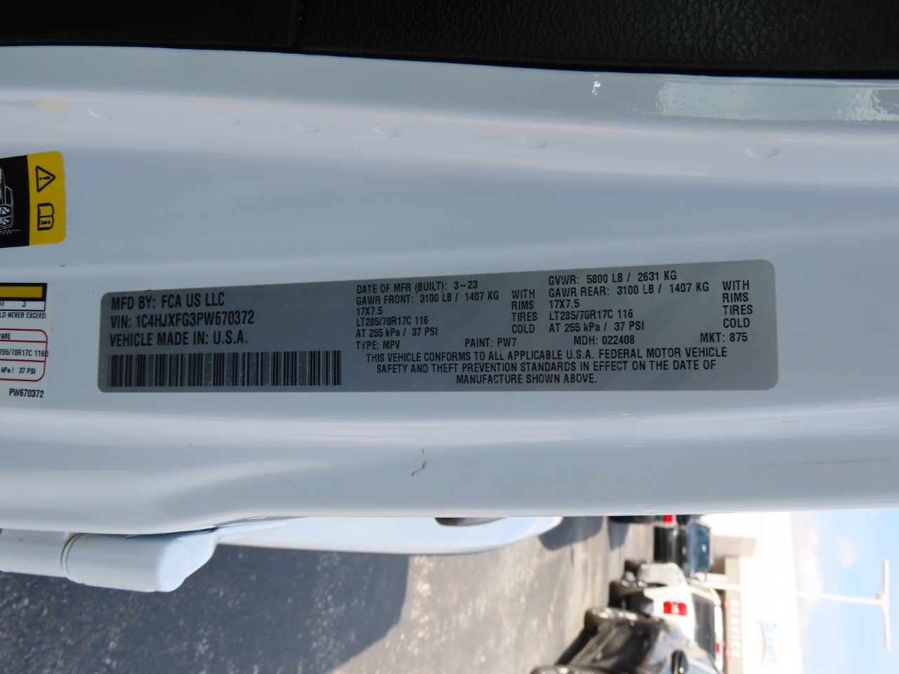 used 2023 Jeep Wrangler car, priced at $35,999