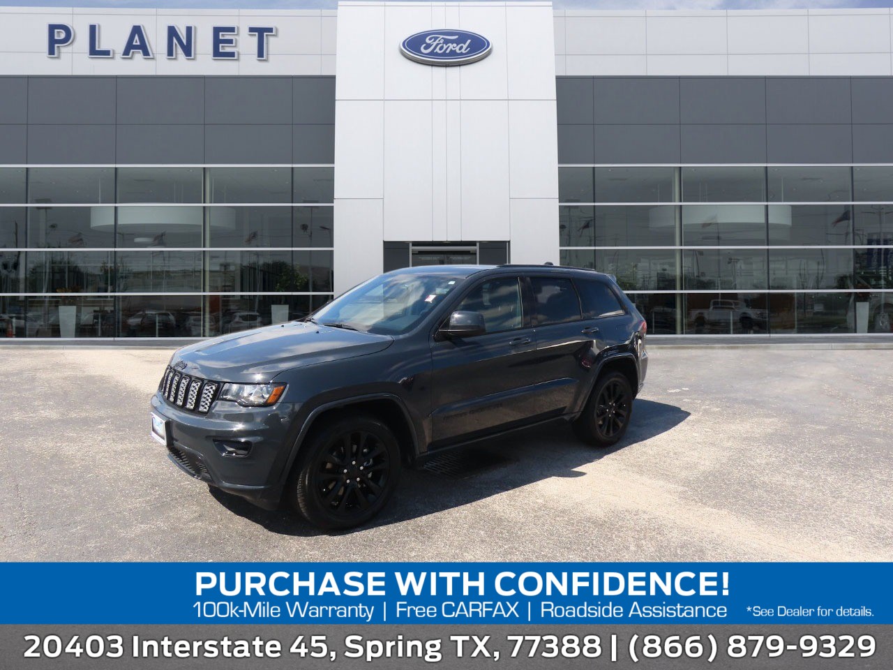 used 2018 Jeep Grand Cherokee car, priced at $13,999