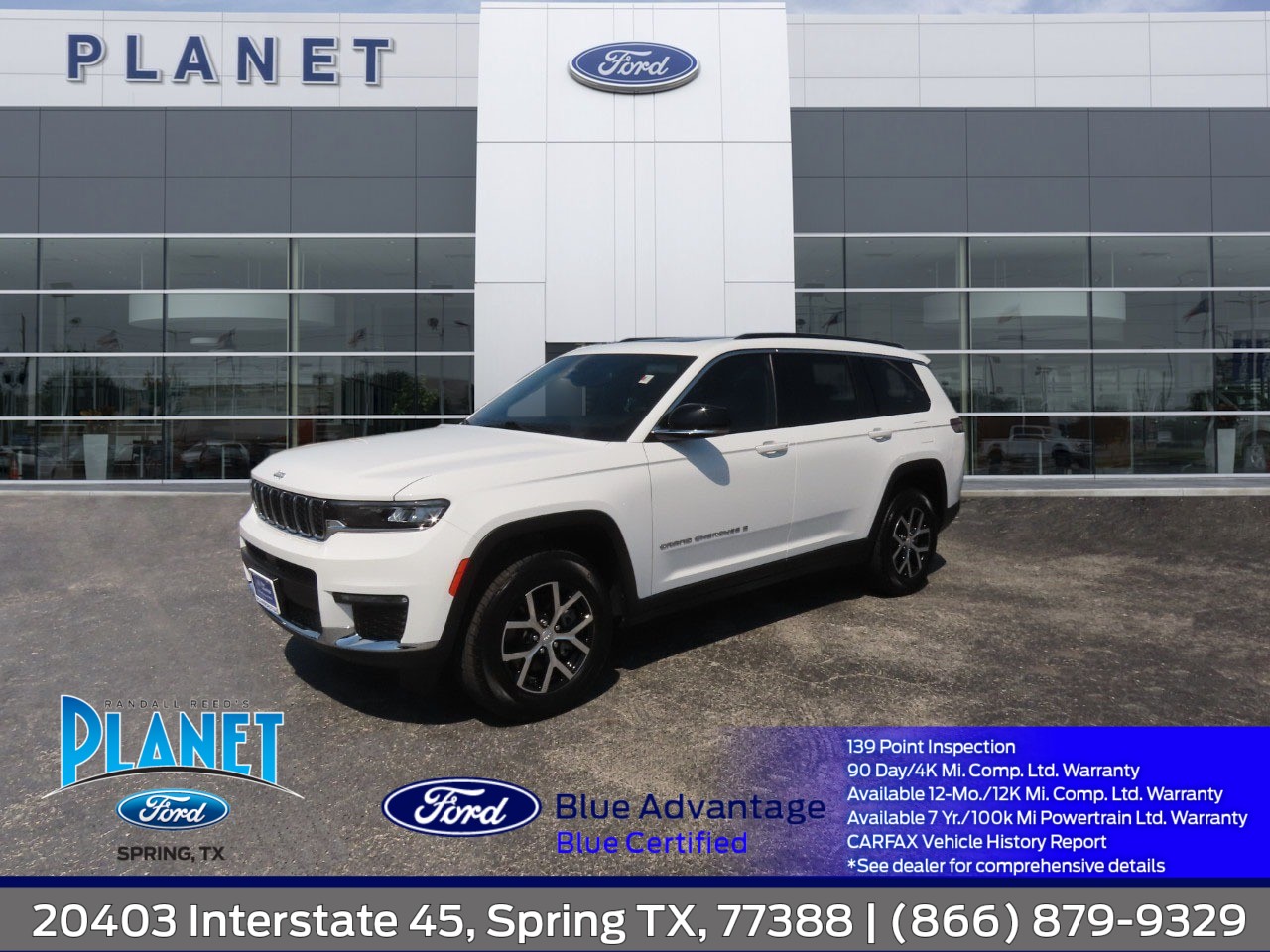 used 2024 Jeep Grand Cherokee L car, priced at $36,999