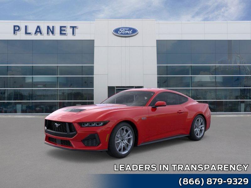 Race Red 2025 Ford Mustang GT Premium Fastback RWD Coupe Rear-Wheel Drive Automatic