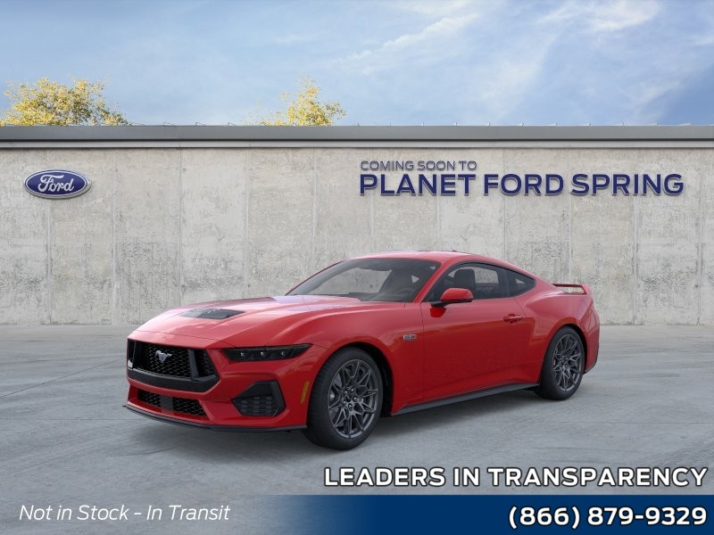 2026 Ford Mustang GT Premium Race Red at Planet Ford