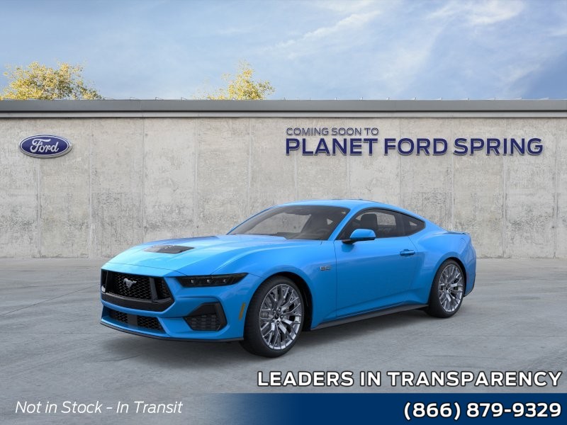 2026 Ford Mustang GT Premium Grabber Blue Metallic at Planet Ford