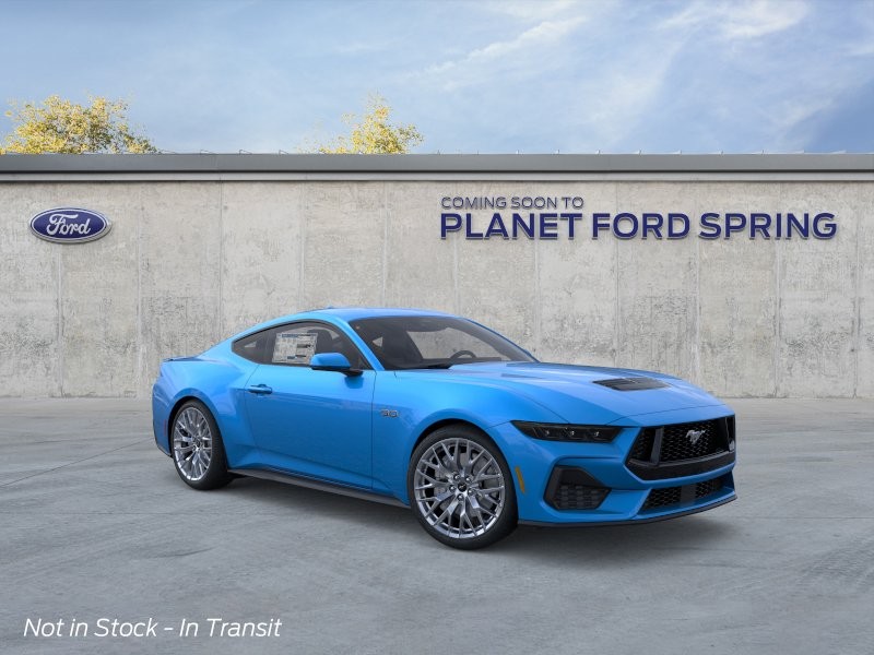 2026 Ford Mustang GT Premium Grabber Blue Metallic at Planet Ford