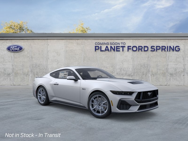 2026 Ford Mustang GT Premium Iconic Silver Metallic at Planet Ford