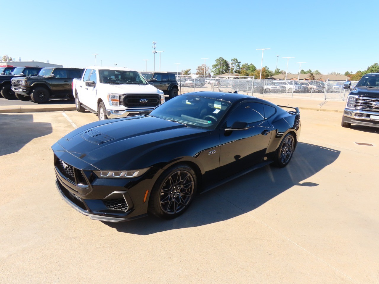 2024 Ford Mustang GT Shadow Black at Planet Ford
