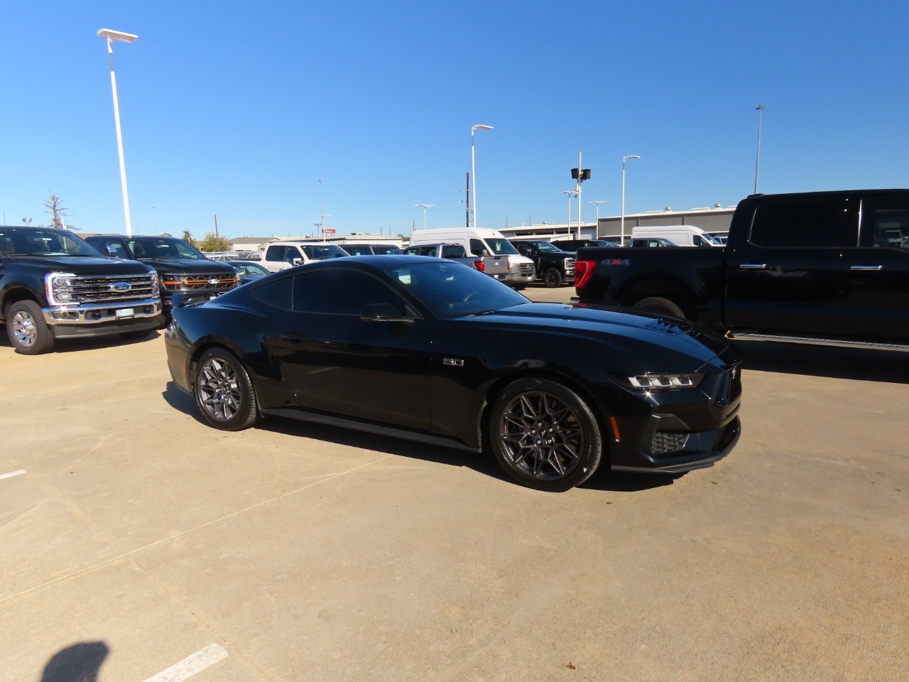 2024 Ford Mustang GT Shadow Black at Planet Ford