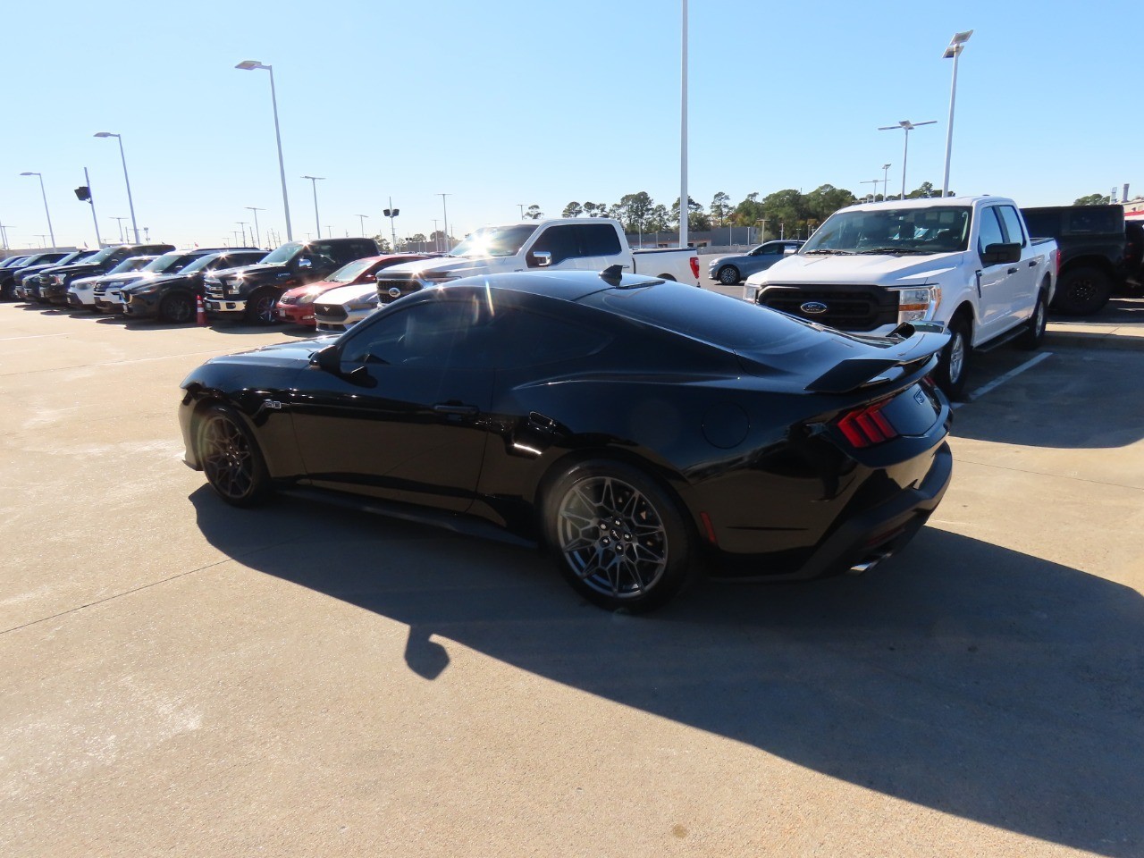 2024 Ford Mustang GT Shadow Black at Planet Ford