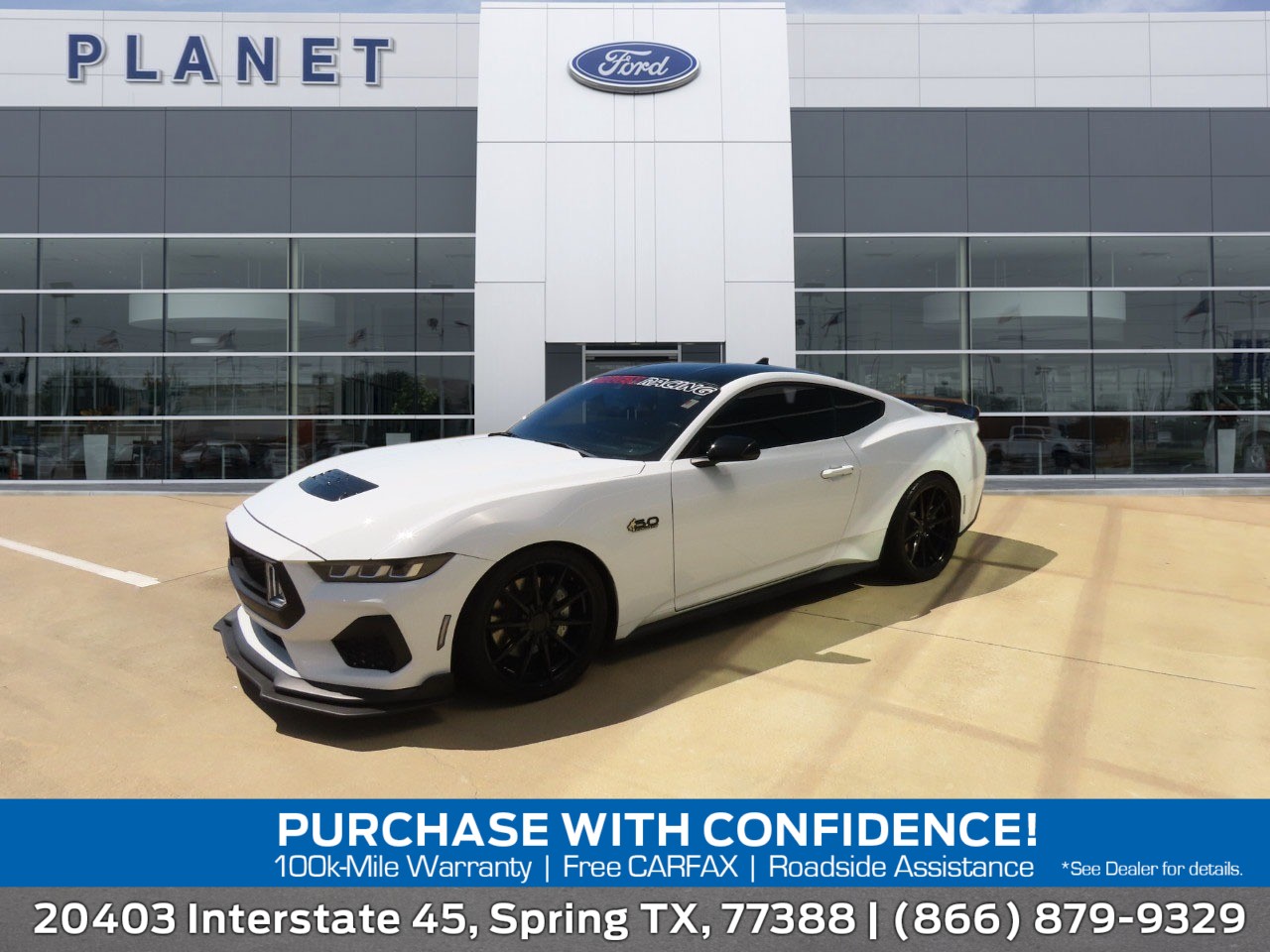 used 2024 Ford Mustang car, priced at $37,999