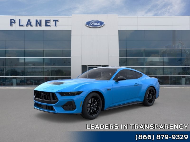 2026 Ford Mustang GT Grabber Blue Metallic at Planet Ford