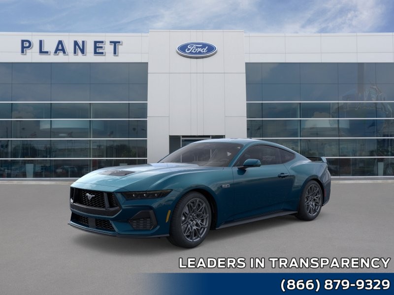 2026 Ford Mustang GT Premium Adriatic Blue Metallic at Planet Ford