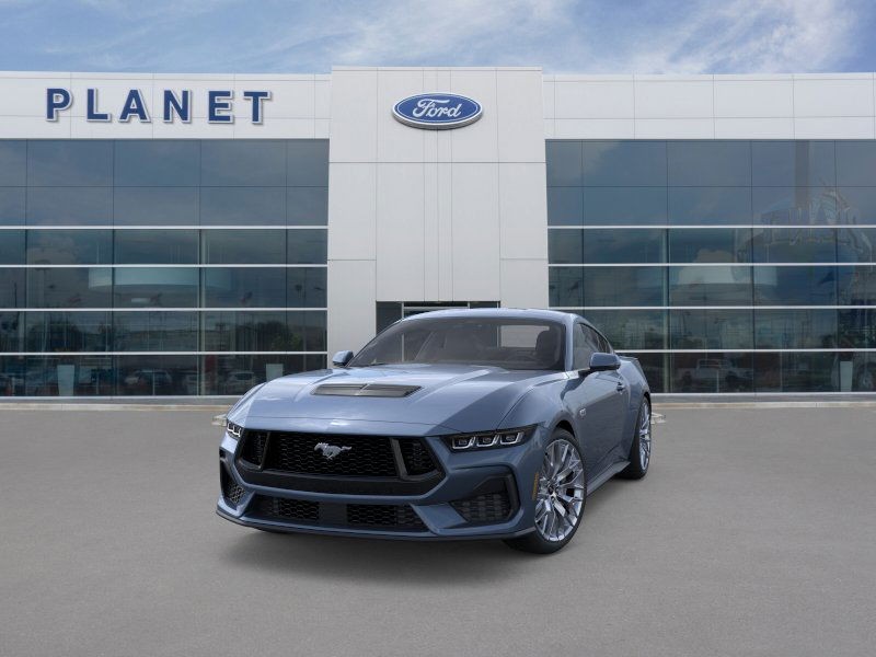 2025 Ford Mustang GT Premium Vapor Blue Metallic at Planet Ford