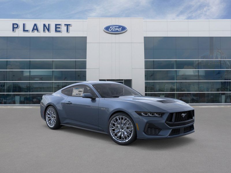 2025 Ford Mustang GT Premium Vapor Blue Metallic at Planet Ford