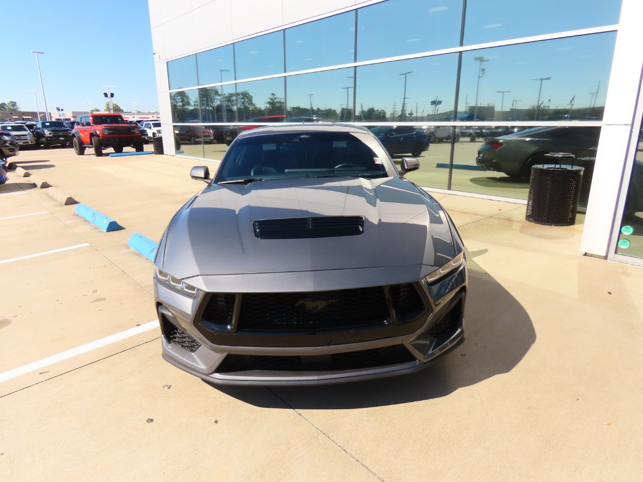 2024 Ford Mustang GT Premium CARBONIZED GRAY M at Planet Ford