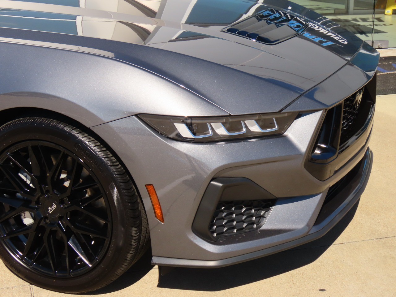 2024 Ford Mustang GT Premium CARBONIZED GRAY M at Planet Ford