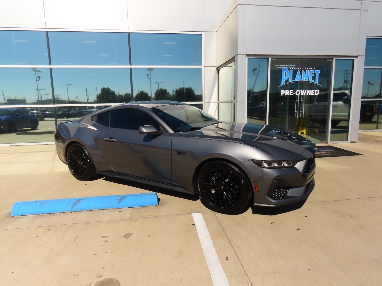 2024 Ford Mustang GT Premium CARBONIZED GRAY M at Planet Ford