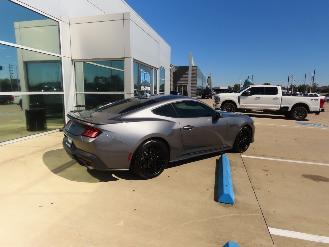 2024 Ford Mustang GT Premium CARBONIZED GRAY M at Planet Ford