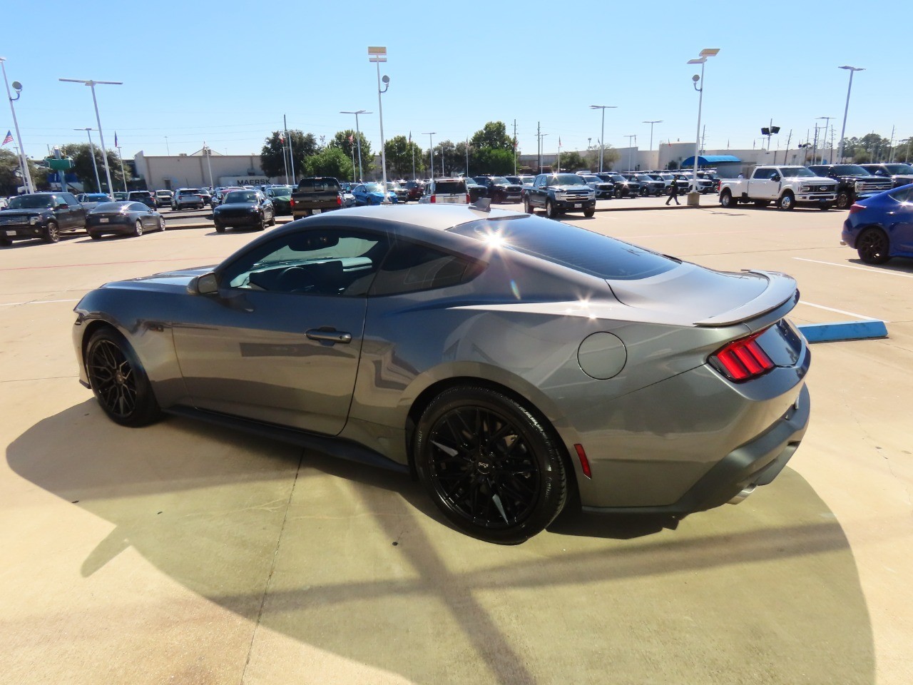 2024 Ford Mustang GT Premium CARBONIZED GRAY M at Planet Ford