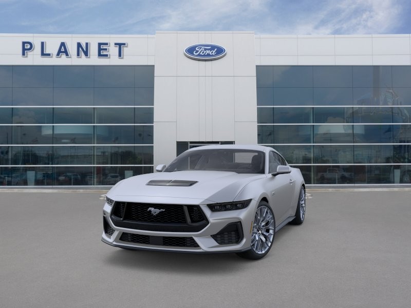 2026 Ford Mustang GT Premium Iconic Silver Metallic at Planet Ford