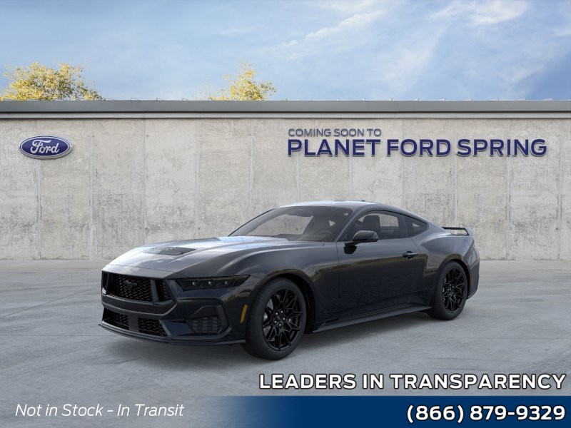2026 Ford Mustang GT Premium Shadow Black at Planet Ford
