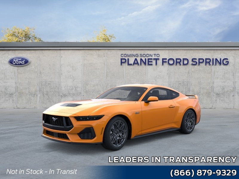 2026 Ford Mustang GT Orange Fury Metallic Tri-Coat at Planet Ford