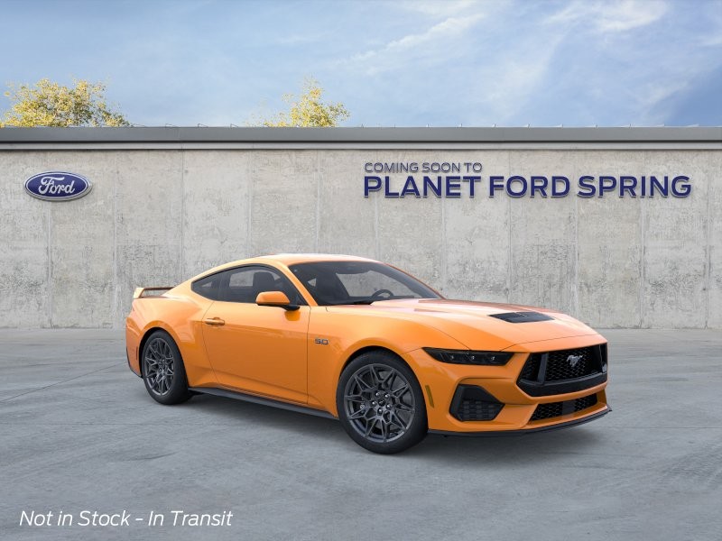 2026 Ford Mustang GT Orange Fury Metallic Tri-Coat at Planet Ford