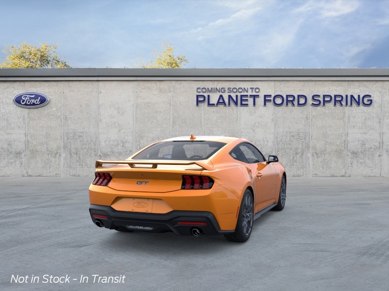 2026 Ford Mustang GT Orange Fury Metallic Tri-Coat at Planet Ford