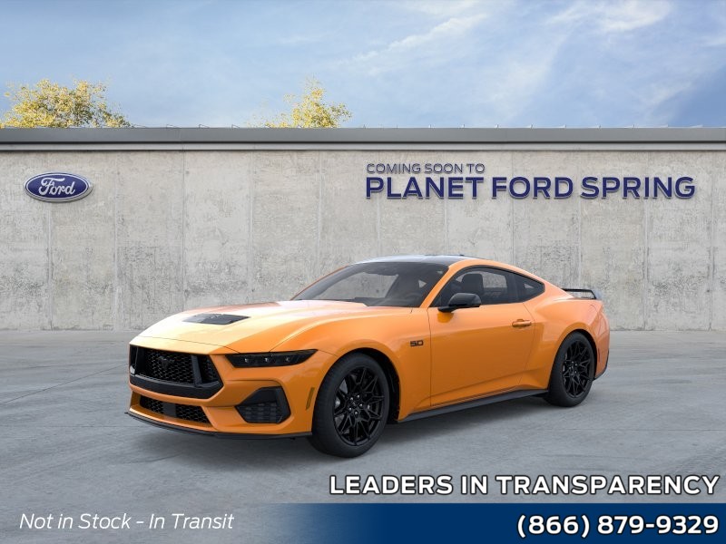 2026 Ford Mustang GT Premium Orange Fury Metallic Tri-Coat at Planet Ford
