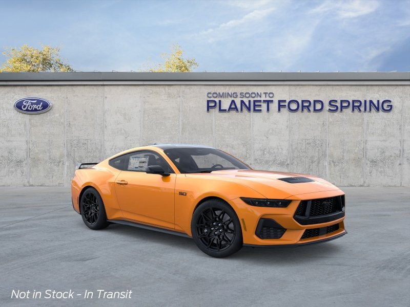 2026 Ford Mustang GT Premium Orange Fury Metallic Tri-Coat at Planet Ford