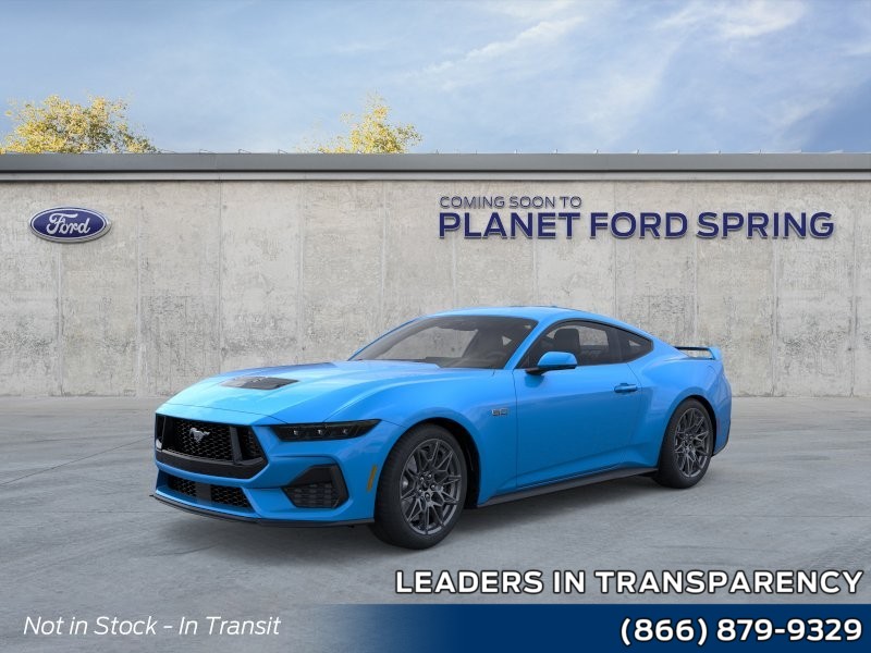 2026 Ford Mustang GT Premium Grabber Blue Metallic at Planet Ford