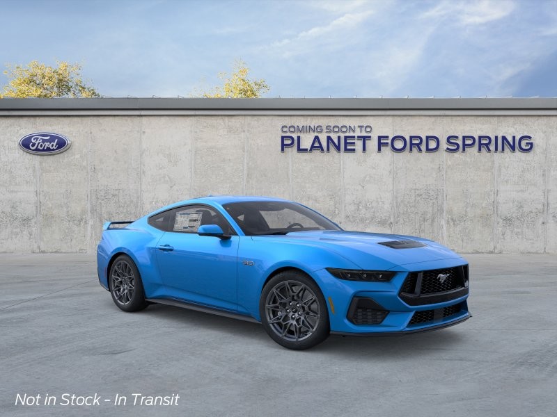 2026 Ford Mustang GT Premium Grabber Blue Metallic at Planet Ford