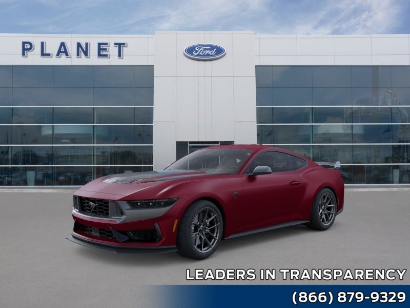 2026 Ford Mustang Dark Horse Molten Magenta Metallic Tinted Clearcoat at Planet Ford