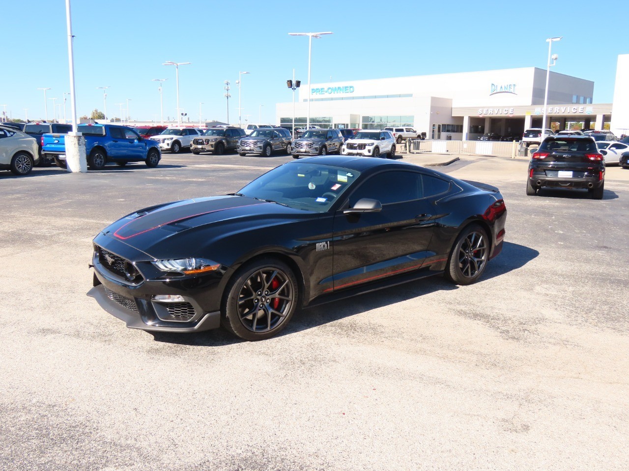 used 2021 Ford Mustang car, priced at $49,999