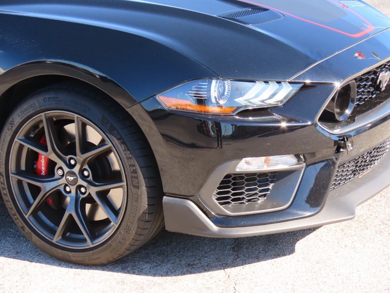 used 2021 Ford Mustang car, priced at $49,999