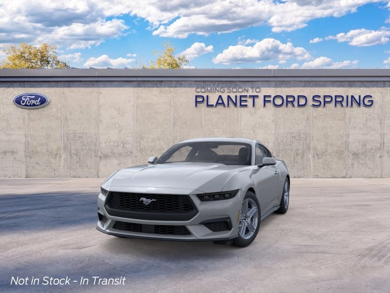 2026 Ford Mustang EcoBoost Avalanche Gray at Planet Ford