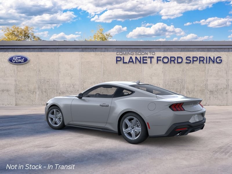 2026 Ford Mustang EcoBoost Avalanche Gray at Planet Ford