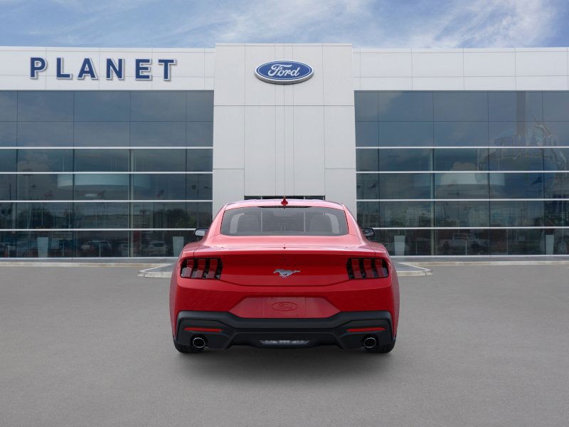 2025 Ford Mustang EcoBoost Race Red at Planet Ford