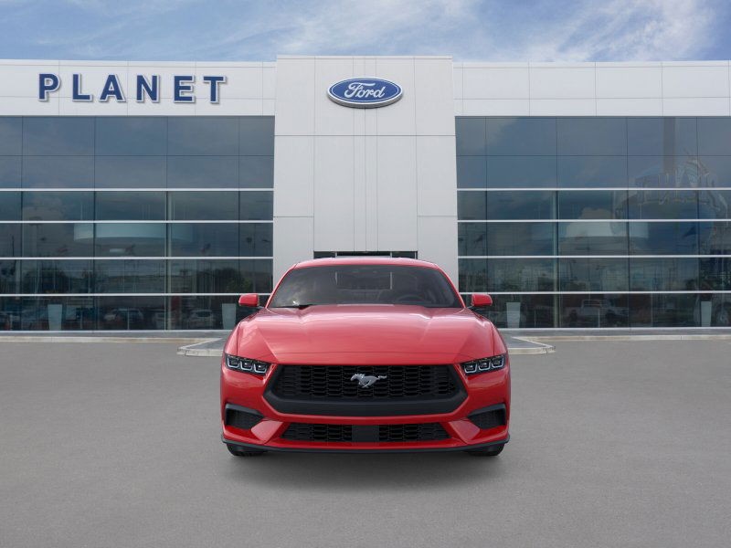 2025 Ford Mustang EcoBoost Race Red at Planet Ford