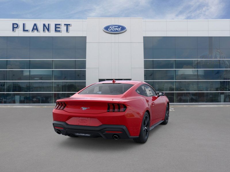 2025 Ford Mustang EcoBoost Race Red at Planet Ford