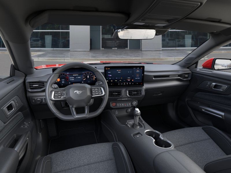 2025 Ford Mustang EcoBoost Race Red at Planet Ford