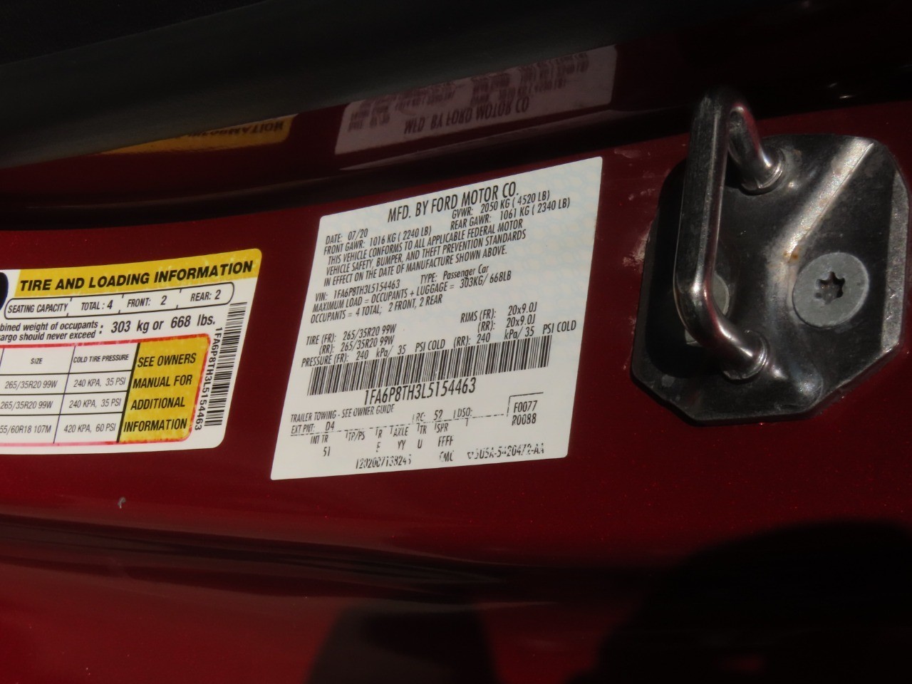 2020 Ford Mustang photo 19 of 19